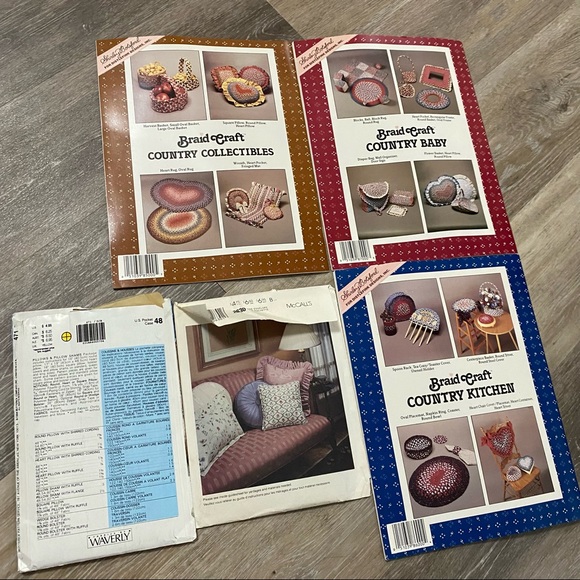 Vintage 1988 Braid Craft, Craft Books! With Pattern Envelope's! - Picture 6 of 7
